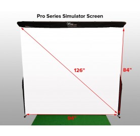 Ecran pour simulateur de golf Pro Series