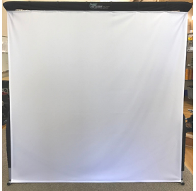 Ecran blanc simulateur de golf