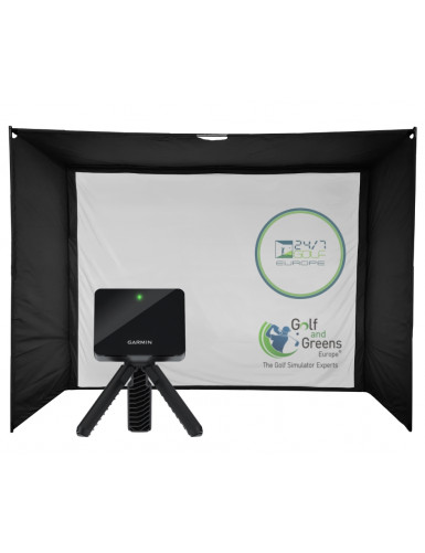 Garmin Approach R10 & 24/7 Golf Studio/Enclosure Package Golf and Greens Europe