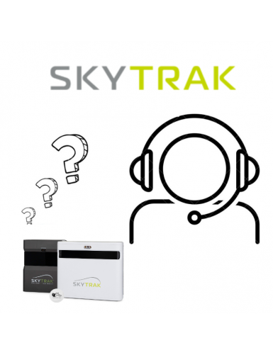 SkyTrak installation...