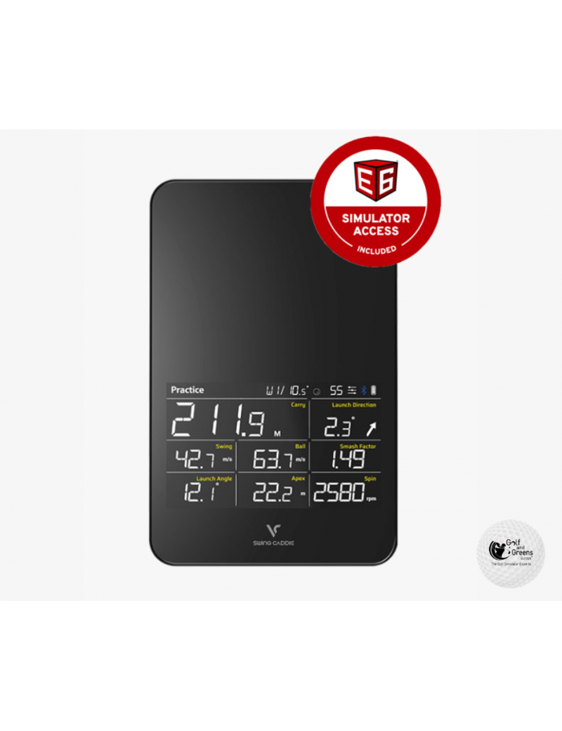 Swing Caddie SC4 Simulator + Launch Monitor | Voice Caddie | Golf and Greens Europe Swing Caddie SC4 Simulator + Launch Monitor | Voice Caddie | Golf and Greens Europe