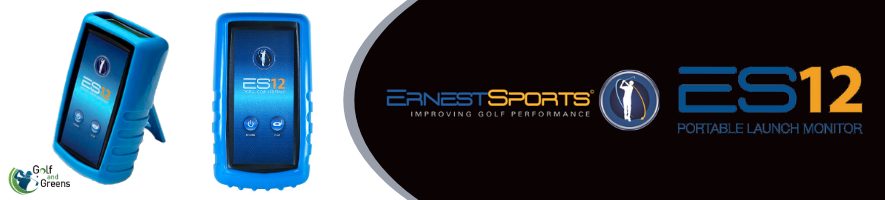 ES12 Portable Golf Launch Monitor | Ernest Sports |Golf and Greens